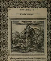 Picture 70 of 133 from Hadriani Iunii medici Emblemata (1565), leaf 59