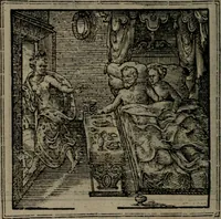 An illustration from Hadriani Iunii medici Emblemata (1565)