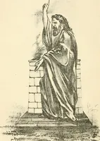 Picture 6 of 28 from Hafed, prince of Persia : his experiences in earth-life and spirit-life ; being spirit communications received through Mr. David Duguid, the Glasgow trance-painting medium ; with an appendix, containing communications from the spirit artists, Ruisdal and Steen (1876), leaf 121