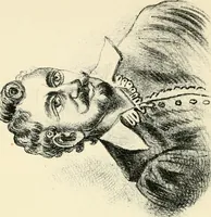 An illustration from Hafed, prince of Persia : his experiences in earth-life and spirit-life ; being spirit communications received through Mr. David Duguid, the Glasgow trance-painting medium ; with an appendix, containing communications from the spirit artists, Ruisdal and Steen (1876)