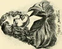 An illustration from Hafed, prince of Persia : his experiences in earth-life and spirit-life ; being spirit communications received through Mr. David Duguid, the Glasgow trance-painting medium ; with an appendix, containing communications from the spirit artists, Ruisdal and Steen (1876)