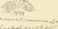 An illustration from Hafed, prince of Persia : his experiences in earth-life and spirit-life ; being spirit communications received through Mr. David Duguid, the Glasgow trance-painting medium ; with an appendix, containing communications from the spirit artists, Ruisdal and Steen (1876)