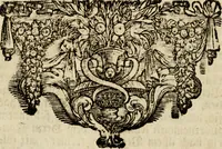 An illustration from Haimb-Garten zweyen Herren von Augspurg, eines Catholischen, und eines Lutherischen, angestellt uber etwelche Glaubens-Zweiffel, und in den Druck hervor gegeben (1710)