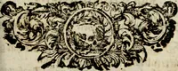 An illustration from Haimb-Garten zweyen Herren von Augspurg, eines Catholischen, und eines Lutherischen, angestellt uber etwelche Glaubens-Zweiffel, und in den Druck hervor gegeben (1710)