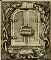An illustration from Haimb-Garten zweyen Herren von Augspurg, eines Catholischen, und eines Lutherischen, angestellt uber etwelche Glaubens-Zweiffel, und in den Druck hervor gegeben (1710)