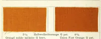 An illustration from Halbwoll-Echtfarben = Colorants solides pour mi-laine = Union fast colours (1890)