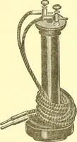 An illustration from A half century of Boston's building. The construction of buildings, the enactment of building laws and ordinances, sanitary laws, the ancient and modern building, building statistics, Boston's valuation, a chapter of Boston's big fire, fire losses, public lands account, prominent architects, contractors and builders, building materials and their source of supply inspection of buildings, the building and plumbing associations (1895)
