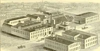 An illustration from A half century of Boston's building. The construction of buildings, the enactment of building laws and ordinances, sanitary laws, the ancient and modern building, building statistics, Boston's valuation, a chapter of Boston's big fire, fire losses, public lands account, prominent architects, contractors and builders, building materials and their source of supply inspection of buildings, the building and plumbing associations (1895)