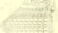 An illustration from A half century of Boston's building. The construction of buildings, the enactment of building laws and ordinances, sanitary laws, the ancient and modern building, building statistics, Boston's valuation, a chapter of Boston's big fire, fire losses, public lands account, prominent architects, contractors and builders, building materials and their source of supply inspection of buildings, the building and plumbing associations (1895)