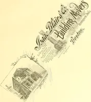 Picture 71 of 219 from A half century of Boston's building. The construction of buildings, the enactment of building laws and ordinances, sanitary laws, the ancient and modern building, building statistics, Boston's valuation, a chapter of Boston's big fire, fire losses, public lands account, prominent architects, contractors and builders, building materials and their source of supply inspection of buildings, the building and plumbing associations (1895), leaf 182