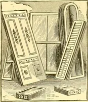 An illustration from A half century of Boston's building. The construction of buildings, the enactment of building laws and ordinances, sanitary laws, the ancient and modern building, building statistics, Boston's valuation, a chapter of Boston's big fire, fire losses, public lands account, prominent architects, contractors and builders, building materials and their source of supply inspection of buildings, the building and plumbing associations (1895)