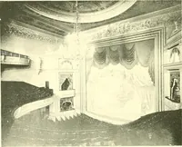 An illustration from A half century of Boston's building. The construction of buildings, the enactment of building laws and ordinances, sanitary laws, the ancient and modern building, building statistics, Boston's valuation, a chapter of Boston's big fire, fire losses, public lands account, prominent architects, contractors and builders, building materials and their source of supply inspection of buildings, the building and plumbing associations (1895)