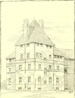 Picture 114 of 219 from A half century of Boston's building. The construction of buildings, the enactment of building laws and ordinances, sanitary laws, the ancient and modern building, building statistics, Boston's valuation, a chapter of Boston's big fire, fire losses, public lands account, prominent architects, contractors and builders, building materials and their source of supply inspection of buildings, the building and plumbing associations (1895), leaf 323