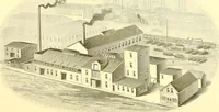 An illustration from A half century of Boston's building. The construction of buildings, the enactment of building laws and ordinances, sanitary laws, the ancient and modern building, building statistics, Boston's valuation, a chapter of Boston's big fire, fire losses, public lands account, prominent architects, contractors and builders, building materials and their source of supply inspection of buildings, the building and plumbing associations (1895)