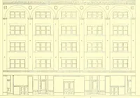 An illustration from A half century of Boston's building. The construction of buildings, the enactment of building laws and ordinances, sanitary laws, the ancient and modern building, building statistics, Boston's valuation, a chapter of Boston's big fire, fire losses, public lands account, prominent architects, contractors and builders, building materials and their source of supply inspection of buildings, the building and plumbing associations (1895)
