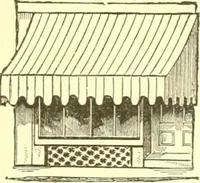 An illustration from A half century of Boston's building. The construction of buildings, the enactment of building laws and ordinances, sanitary laws, the ancient and modern building, building statistics, Boston's valuation, a chapter of Boston's big fire, fire losses, public lands account, prominent architects, contractors and builders, building materials and their source of supply inspection of buildings, the building and plumbing associations (1895)