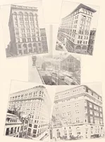 An illustration from A half century of Boston's building : the construction of buildings, the enactment of building laws and ordinances, sanitary laws, the ancient and modern building, building statistics, Boston's valuation, a chapter of Boston's big fire, fire losses, public lands account, prominent architects, contractors and builders, building materials and their source of supply, inspection of buildings, the building and plumbing associations (1895)