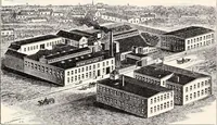 An illustration from A half century of Boston's building : the construction of buildings, the enactment of building laws and ordinances, sanitary laws, the ancient and modern building, building statistics, Boston's valuation, a chapter of Boston's big fire, fire losses, public lands account, prominent architects, contractors and builders, building materials and their source of supply, inspection of buildings, the building and plumbing associations (1895)