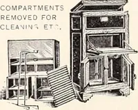An illustration from A half century of Boston's building : the construction of buildings, the enactment of building laws and ordinances, sanitary laws, the ancient and modern building, building statistics, Boston's valuation, a chapter of Boston's big fire, fire losses, public lands account, prominent architects, contractors and builders, building materials and their source of supply, inspection of buildings, the building and plumbing associations (1895)