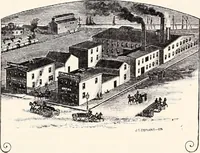 An illustration from A half century of Boston's building : the construction of buildings, the enactment of building laws and ordinances, sanitary laws, the ancient and modern building, building statistics, Boston's valuation, a chapter of Boston's big fire, fire losses, public lands account, prominent architects, contractors and builders, building materials and their source of supply, inspection of buildings, the building and plumbing associations (1895)