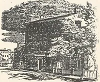 An illustration from A half century of Boston's building : the construction of buildings, the enactment of building laws and ordinances, sanitary laws, the ancient and modern building, building statistics, Boston's valuation, a chapter of Boston's big fire, fire losses, public lands account, prominent architects, contractors and builders, building materials and their source of supply, inspection of buildings, the building and plumbing associations (1895)