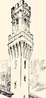 An illustration from A half century of Boston's building : the construction of buildings, the enactment of building laws and ordinances, sanitary laws, the ancient and modern building, building statistics, Boston's valuation, a chapter of Boston's big fire, fire losses, public lands account, prominent architects, contractors and builders, building materials and their source of supply, inspection of buildings, the building and plumbing associations (1895)