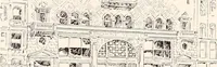 An illustration from A half century of Boston's building : the construction of buildings, the enactment of building laws and ordinances, sanitary laws, the ancient and modern building, building statistics, Boston's valuation, a chapter of Boston's big fire, fire losses, public lands account, prominent architects, contractors and builders, building materials and their source of supply, inspection of buildings, the building and plumbing associations (1895)