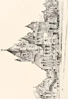 An illustration from A half century of Boston's building : the construction of buildings, the enactment of building laws and ordinances, sanitary laws, the ancient and modern building, building statistics, Boston's valuation, a chapter of Boston's big fire, fire losses, public lands account, prominent architects, contractors and builders, building materials and their source of supply, inspection of buildings, the building and plumbing associations (1895)