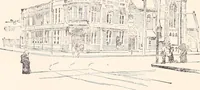 An illustration from A half century of Boston's building : the construction of buildings, the enactment of building laws and ordinances, sanitary laws, the ancient and modern building, building statistics, Boston's valuation, a chapter of Boston's big fire, fire losses, public lands account, prominent architects, contractors and builders, building materials and their source of supply, inspection of buildings, the building and plumbing associations (1895)