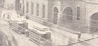 An illustration from A half century of Boston's building : the construction of buildings, the enactment of building laws and ordinances, sanitary laws, the ancient and modern building, building statistics, Boston's valuation, a chapter of Boston's big fire, fire losses, public lands account, prominent architects, contractors and builders, building materials and their source of supply, inspection of buildings, the building and plumbing associations (1895)