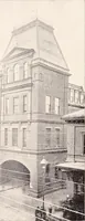 An illustration from A half century of Boston's building : the construction of buildings, the enactment of building laws and ordinances, sanitary laws, the ancient and modern building, building statistics, Boston's valuation, a chapter of Boston's big fire, fire losses, public lands account, prominent architects, contractors and builders, building materials and their source of supply, inspection of buildings, the building and plumbing associations (1895)