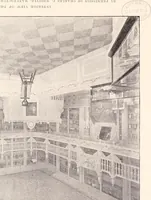 An illustration from A half century of Boston's building : the construction of buildings, the enactment of building laws and ordinances, sanitary laws, the ancient and modern building, building statistics, Boston's valuation, a chapter of Boston's big fire, fire losses, public lands account, prominent architects, contractors and builders, building materials and their source of supply, inspection of buildings, the building and plumbing associations (1895)