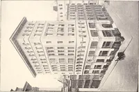 An illustration from A half century of Boston's building : the construction of buildings, the enactment of building laws and ordinances, sanitary laws, the ancient and modern building, building statistics, Boston's valuation, a chapter of Boston's big fire, fire losses, public lands account, prominent architects, contractors and builders, building materials and their source of supply, inspection of buildings, the building and plumbing associations (1895)