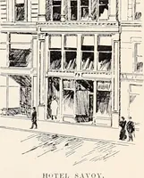 Picture 218 of 231 from A half century of Boston's building : the construction of buildings, the enactment of building laws and ordinances, sanitary laws, the ancient and modern building, building statistics, Boston's valuation, a chapter of Boston's big fire, fire losses, public lands account, prominent architects, contractors and builders, building materials and their source of supply, inspection of buildings, the building and plumbing associations (1895), leaf 587