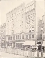 An illustration from A half century of Boston's building : the construction of buildings, the enactment of building laws and ordinances, sanitary laws, the ancient and modern building, building statistics, Boston's valuation, a chapter of Boston's big fire, fire losses, public lands account, prominent architects, contractors and builders, building materials and their source of supply, inspection of buildings, the building and plumbing associations (1895)