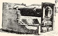 An illustration from A half century of Boston's building : the construction of buildings, the enactment of building laws and ordinances, sanitary laws, the ancient and modern building, building statistics, Boston's valuation, a chapter of Boston's big fire, fire losses, public lands account, prominent architects, contractors and builders, building materials and their source of supply, inspection of buildings, the building and plumbing associations (1895)