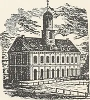 An illustration from A half century of Boston's building : the construction of buildings, the enactment of building laws and ordinances, sanitary laws, the ancient and modern building, building statistics, Boston's valuation, a chapter of Boston's big fire, fire losses, public lands account, prominent architects, contractors and builders, building materials and their source of supply, inspection of buildings, the building and plumbing associations (1895)