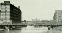 An illustration from A half century of Chicago building : a practical reference guide : all building laws and ordinances brought to date : historical, technical and statistical review of the construction and material development of America's inland metropolis (1910)