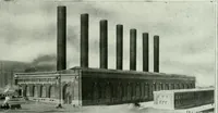 An illustration from A half century of Chicago building : a practical reference guide : all building laws and ordinances brought to date : historical, technical and statistical review of the construction and material development of America's inland metropolis (1910)