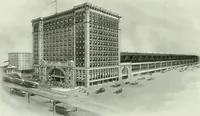 An illustration from A half century of Chicago building : a practical reference guide : all building laws and ordinances brought to date : historical, technical and statistical review of the construction and material development of America's inland metropolis (1910)