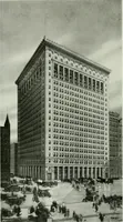 An illustration from A half century of Chicago building : a practical reference guide : all building laws and ordinances brought to date : historical, technical and statistical review of the construction and material development of America's inland metropolis (1910)