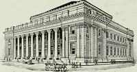 An illustration from A half century of Chicago building : a practical reference guide : all building laws and ordinances brought to date : historical, technical and statistical review of the construction and material development of America's inland metropolis (1910)