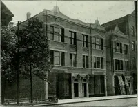 An illustration from A half century of Chicago building : a practical reference guide : all building laws and ordinances brought to date : historical, technical and statistical review of the construction and material development of America's inland metropolis (1910)