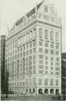 An illustration from A half century of Chicago building : a practical reference guide : all building laws and ordinances brought to date : historical, technical and statistical review of the construction and material development of America's inland metropolis (1910)