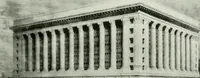 An illustration from A half century of Chicago building : a practical reference guide : all building laws and ordinances brought to date : historical, technical and statistical review of the construction and material development of America's inland metropolis (1910)