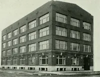 An illustration from A half century of Chicago building : a practical reference guide : all building laws and ordinances brought to date : historical, technical and statistical review of the construction and material development of America's inland metropolis (1910)