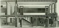 An illustration from A half century of Chicago building : a practical reference guide : all building laws and ordinances brought to date : historical, technical and statistical review of the construction and material development of America's inland metropolis (1910)