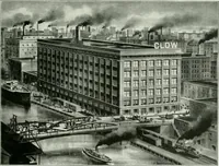 Picture 187 of 302 from A half century of Chicago building : a practical reference guide : all building laws and ordinances brought to date : historical, technical and statistical review of the construction and material development of America's inland metropolis (1910), leaf 352
