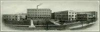 An illustration from A half century of Chicago building : a practical reference guide : all building laws and ordinances brought to date : historical, technical and statistical review of the construction and material development of America's inland metropolis (1910)