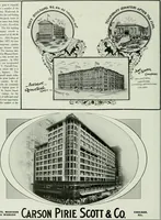 An illustration from A half century of Chicago building : a practical reference guide : all building laws and ordinances brought to date : historical, technical and statistical review of the construction and material development of America's inland metropolis (1910)